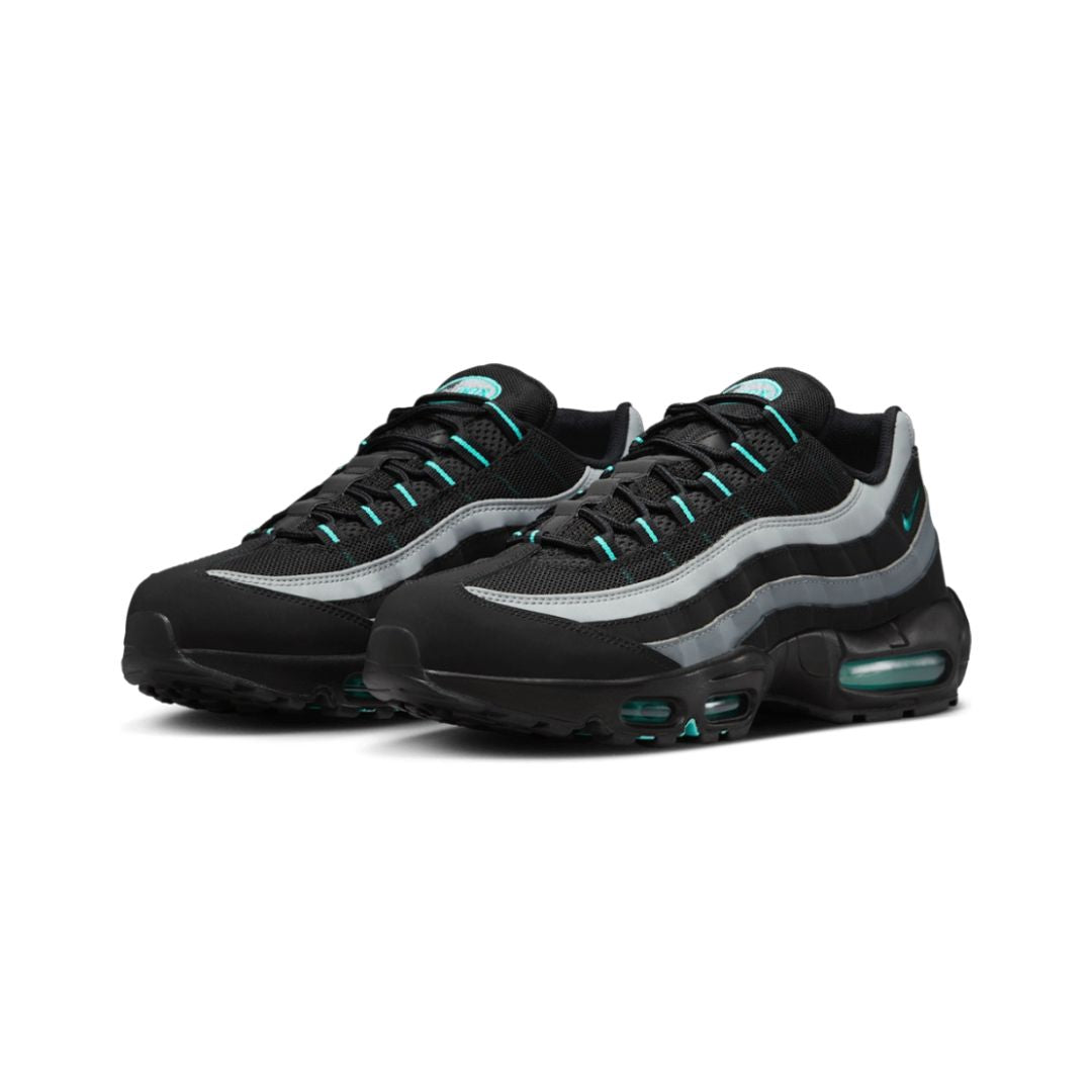 Nike Air Max 95 - Black, White, Grey, &, Blue Accent